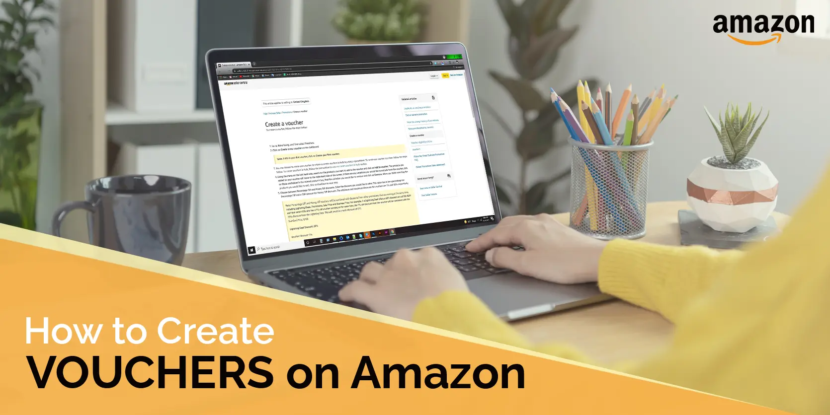 How to Create Vouchers on Amazon | Amazon Seller Central