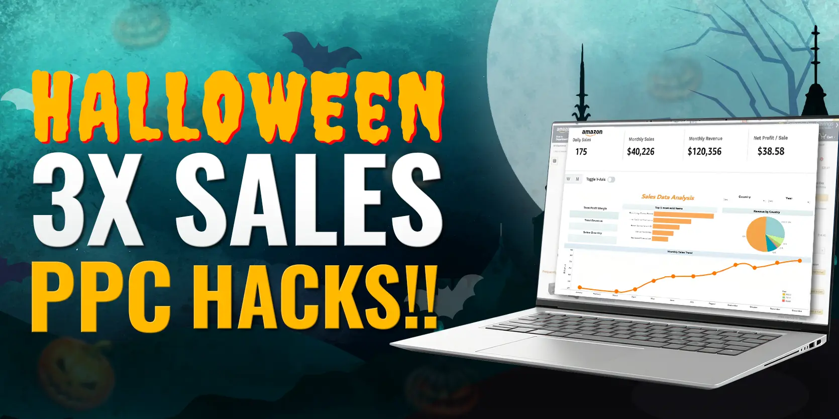 Amazon Halloween Sales: Spooky PPC Hacks to 4X Your ROAS