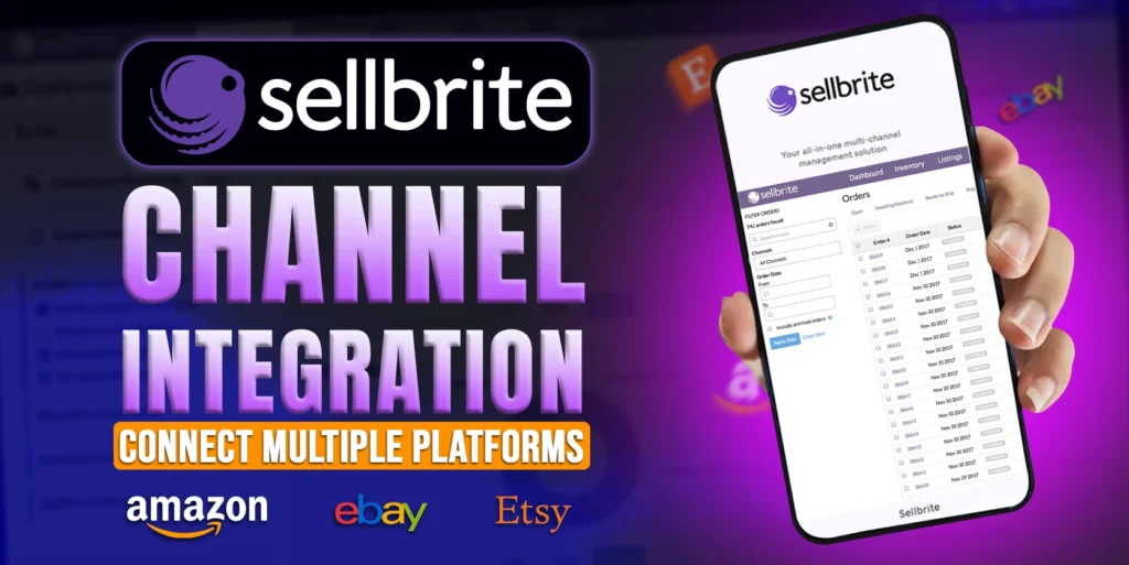 Sellbrite Channel Integration Multichannel Selling with Amazon, eBay, Etsy, & More