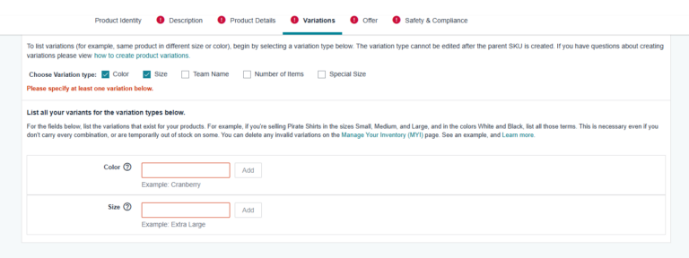 How to Create Variation Listings on Amazon: A Step-by-Step Guide
