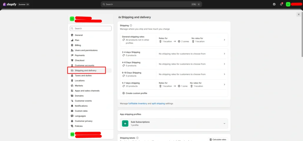 How to Build a Shopify Store: Shipping and Fulfillment Guide (2025)