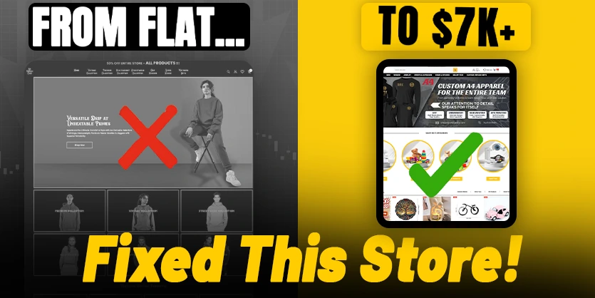 Fixed Your Shopify Store and Doubled Its Sales (1)