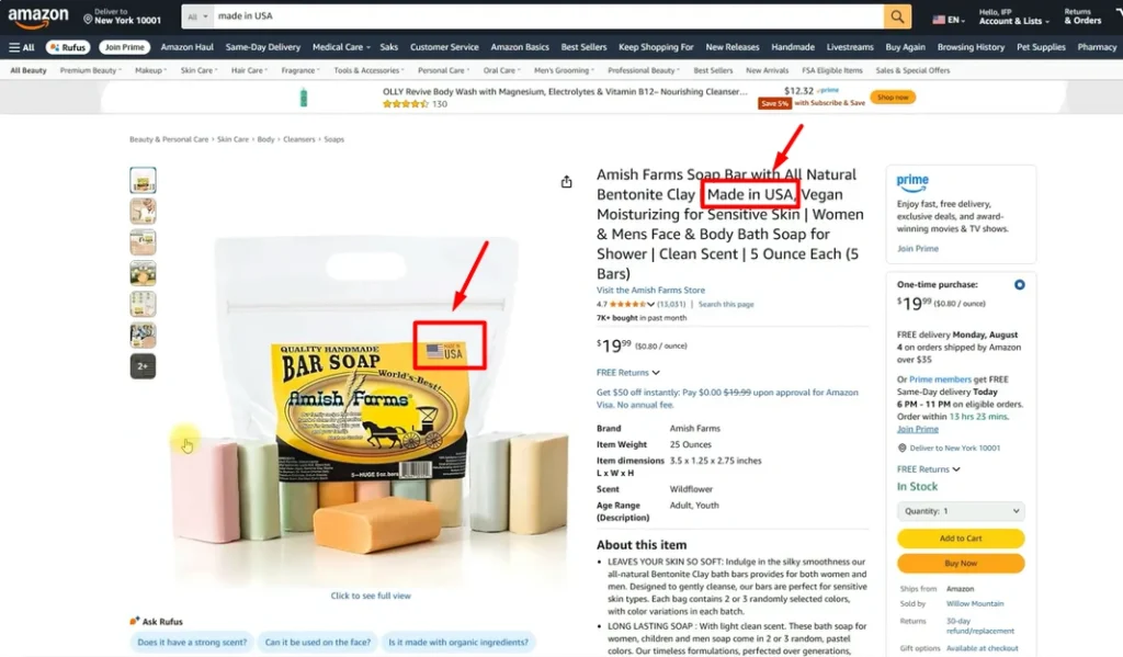 Amazon & Walmart Sellers ALERT: New FTC Crackdown on “Made in USA” Claims (2025)