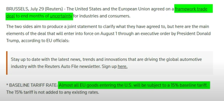 Tariff Chaos Finally Meets Clarity: What the New 15% Deal Means for E-Commerce