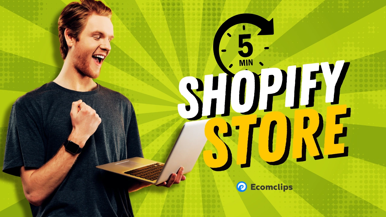 Build a Shopify Store in 5 Minutes (Using AI) Step-by-Step Beginner’s Guide